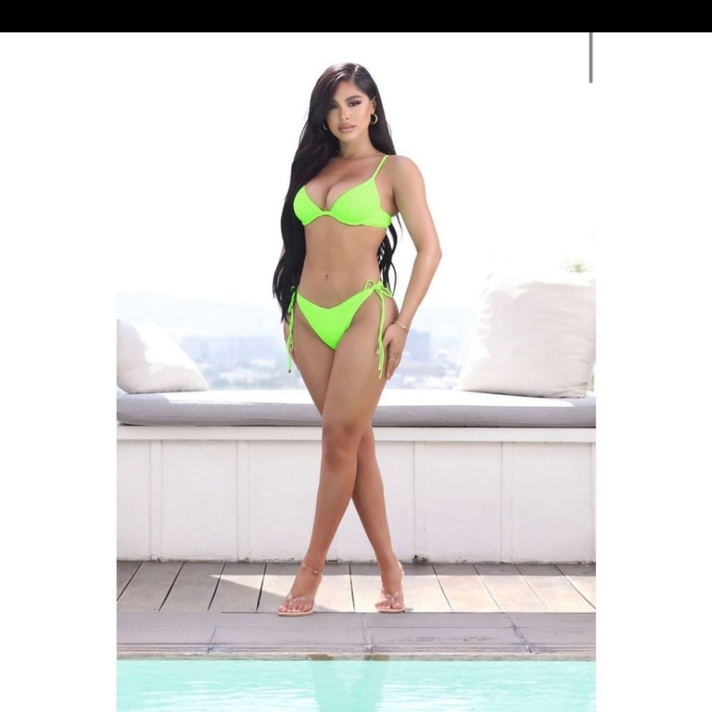 Neon Green Bikini